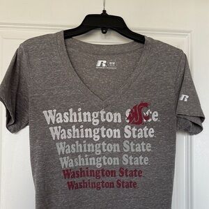 Washington State V-Neck Tee-Size M